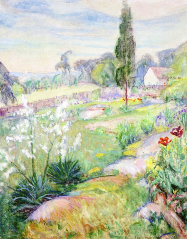 Garden on the Ledge by Lucien Abrams,A3(16x12")Poster