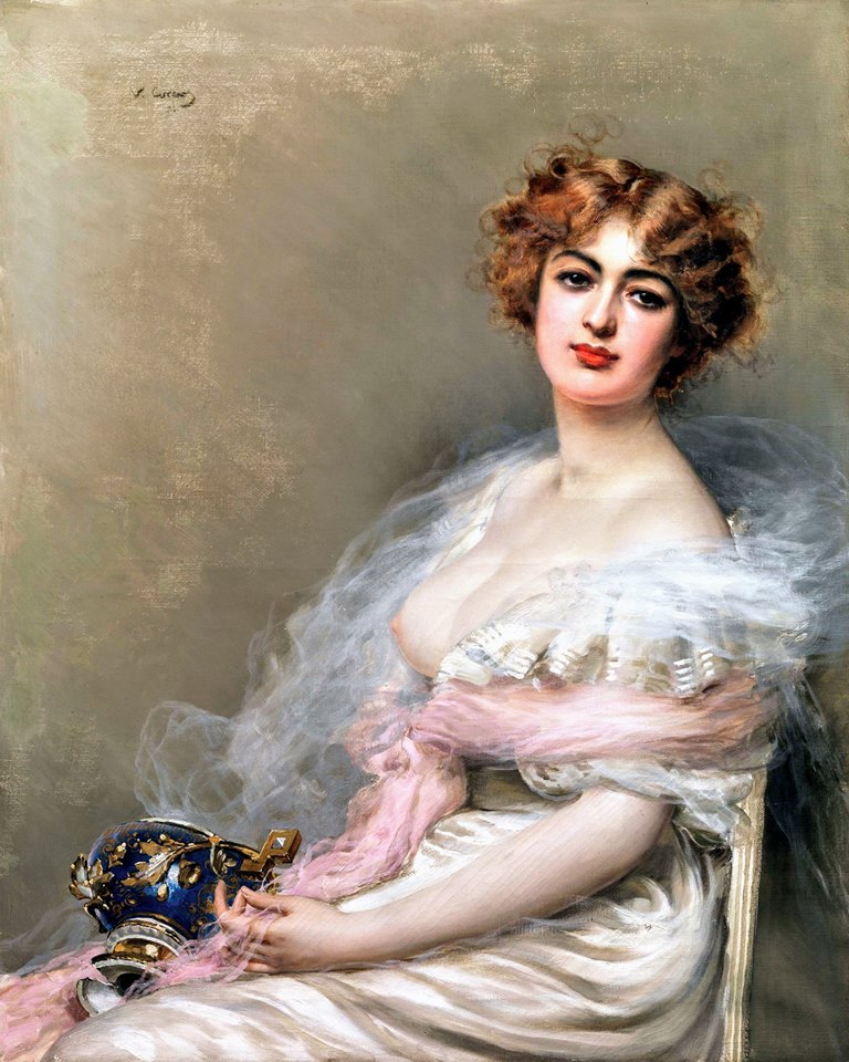 Fragilità by Vittorio Matteo Corcos,A3(16x12")Poster