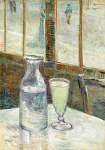 Cafe Table with Absinthe by Vincent van Gogh,A3(16x12")Poster