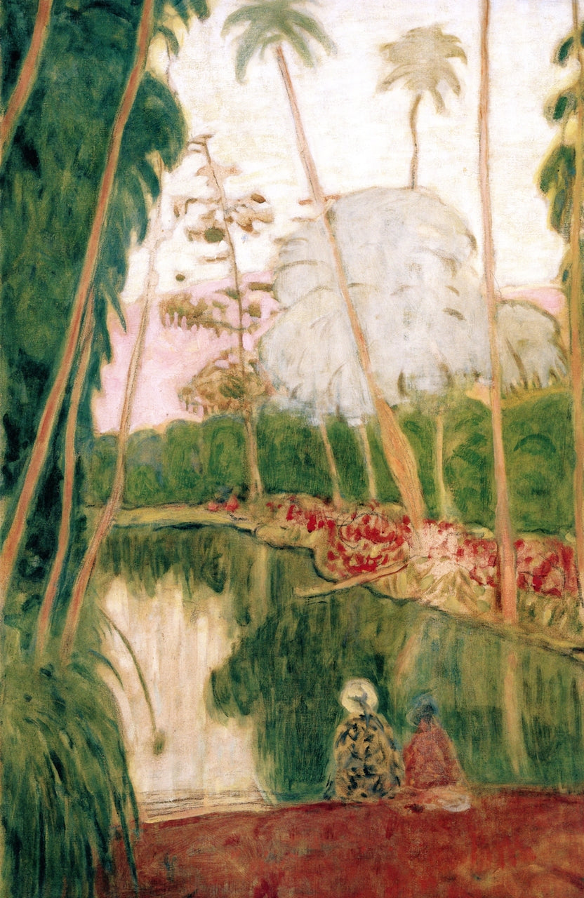 The Pond, West Indies, vintage artwork by James Wilson Morrice, 12x8" (A4) Poster