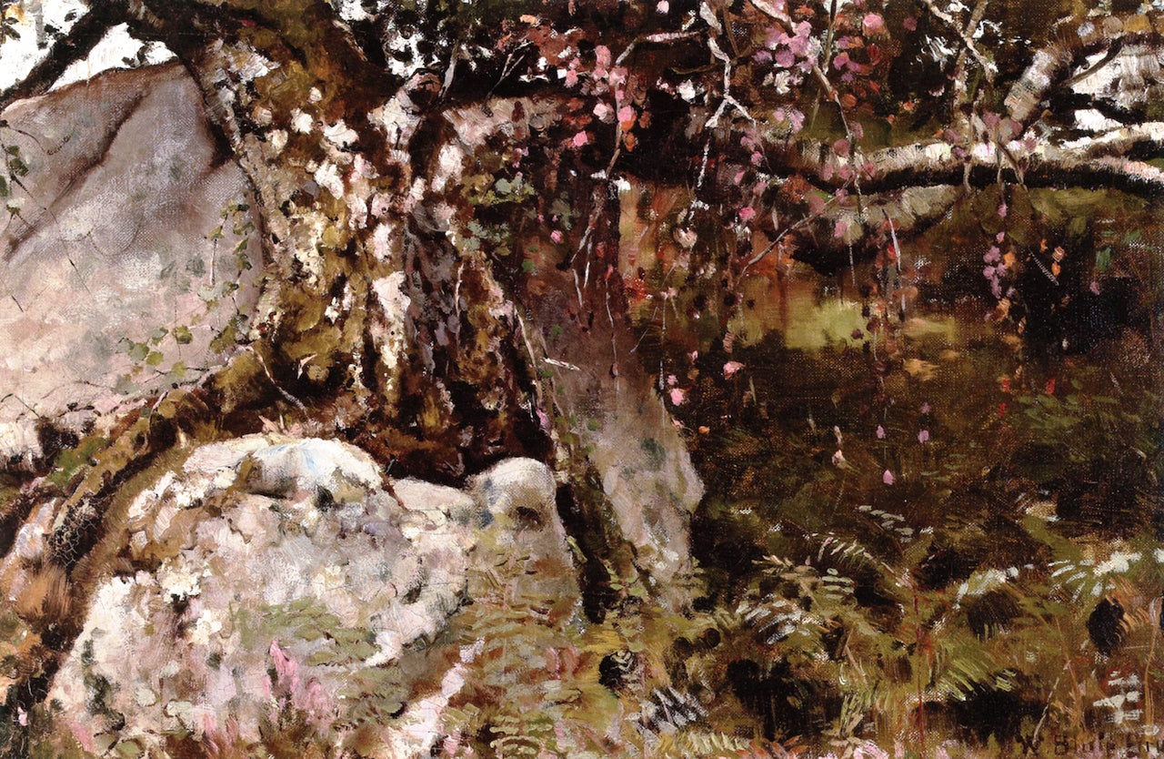 Old Tree, vintage artwork by William Blair Bruce, 12x8" (A4) Poster