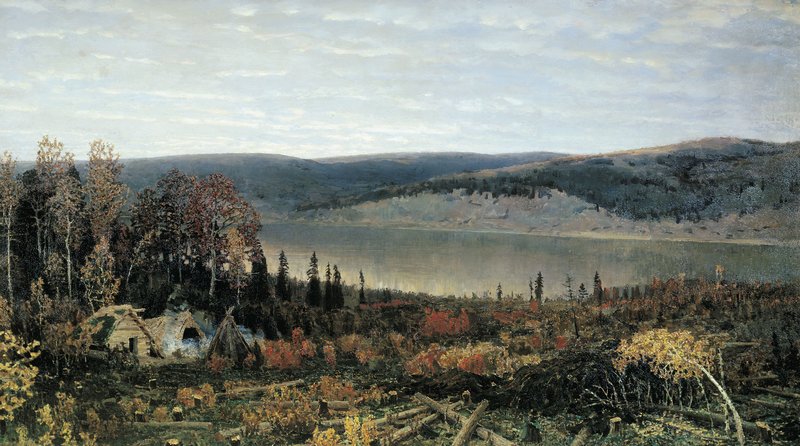 The Kama River by Apollinari Vasnetsov,A3(16x12")Poster