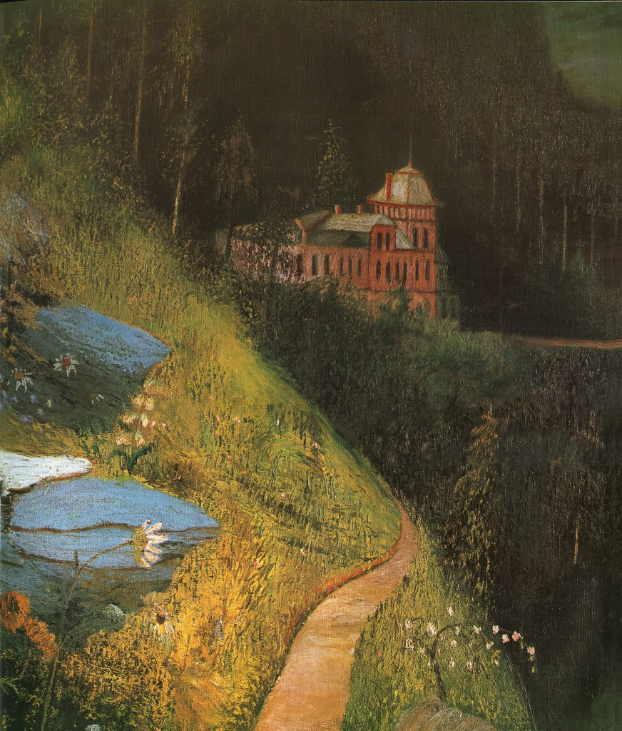 tak in the High Tatras (detail) by Tivadar Csontvary Kosztka,A3(16x12")Poster