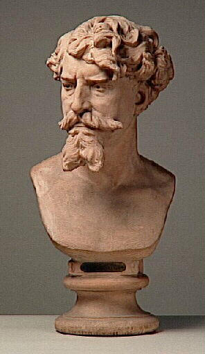 Eugène Giraud, vintage artwork by Jean-Baptiste Carpeaux, 12x8" (A4) Poster
