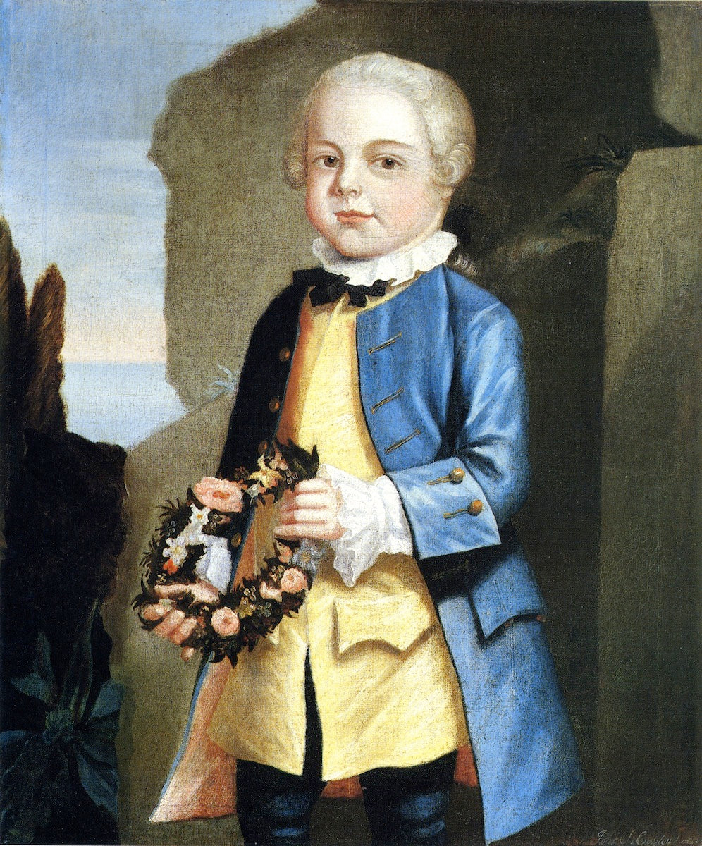 Jonathan Mountfort, vintage artwork by John Singleton Copley, 12x8" (A4) Poster