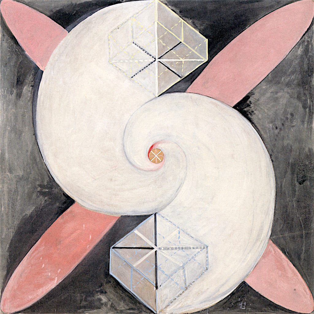 The Swan, No. 21, Group IX/SUW by Hilma af Klint,A3(16x12")Poster