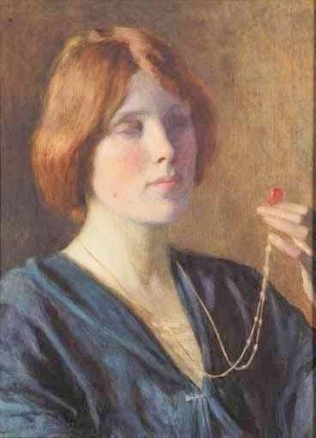 The Amulet by William Henry Margetson,A3(16x12")Poster