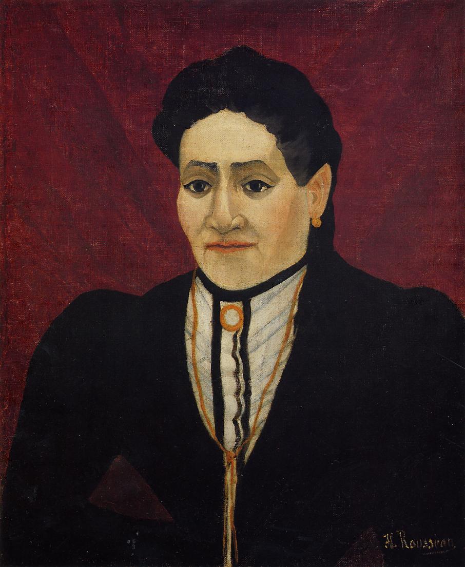 Portrait of A Woman by Henri Rousseau,A3(16x12")Poster