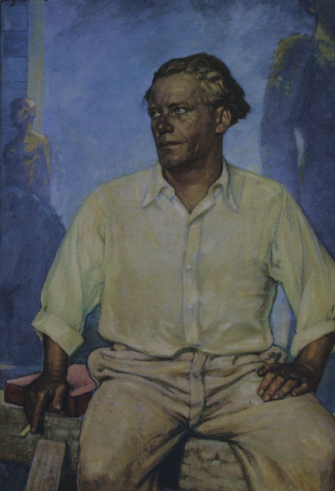 Professor Josef Thorak by Fritz Erler,A3(16x12")Poster