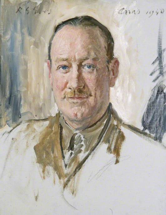 Major C Tremayne MC and Bar by Reginald Grenville Eves,16x12(A3) Poster