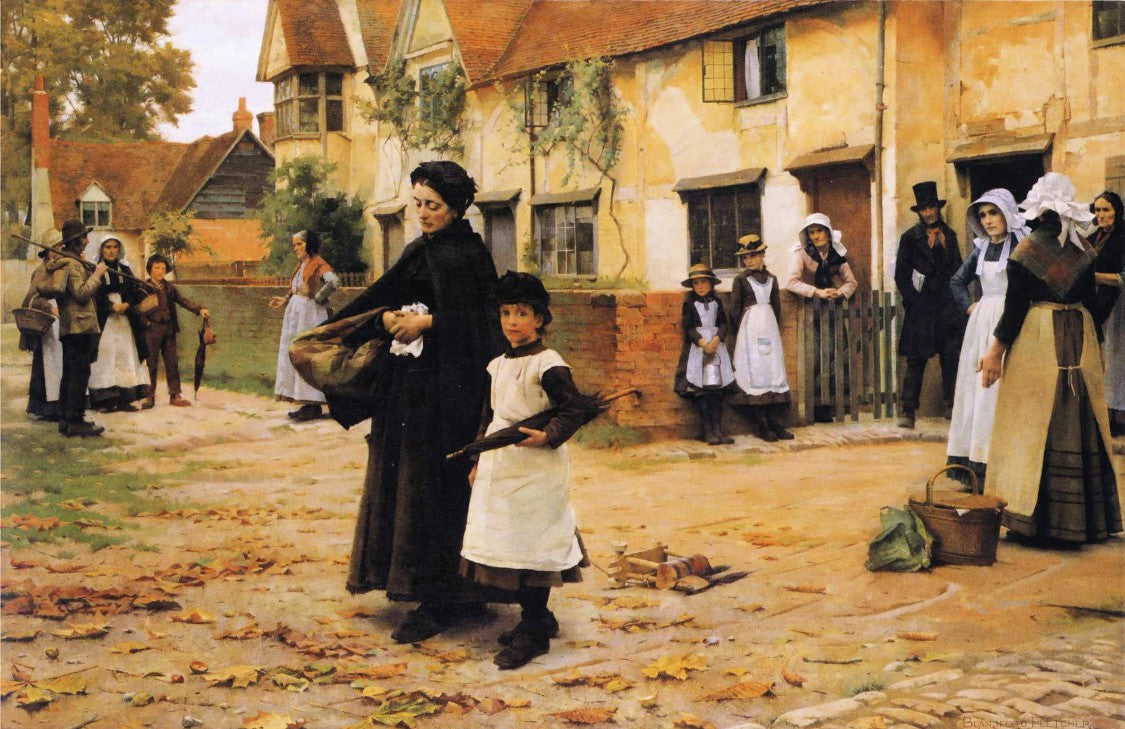 Evicted by William Teulon Blandford Fletcher,A3(16x12")Poster