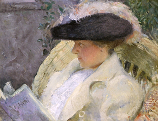 Edith Pettit, vintage artwork by Adolphe Borie, 12x8" (A4) Poster