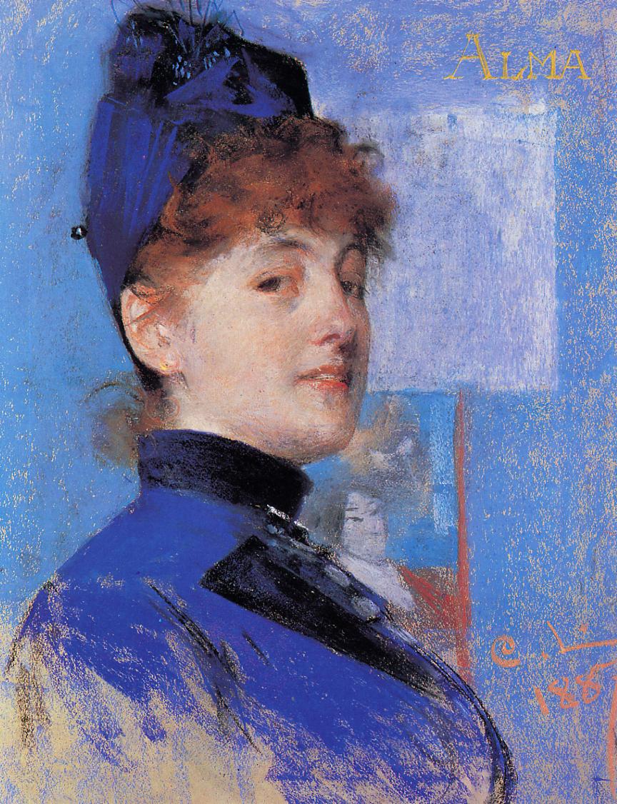 Alma by Carl Larsson,A3(16x12")Poster