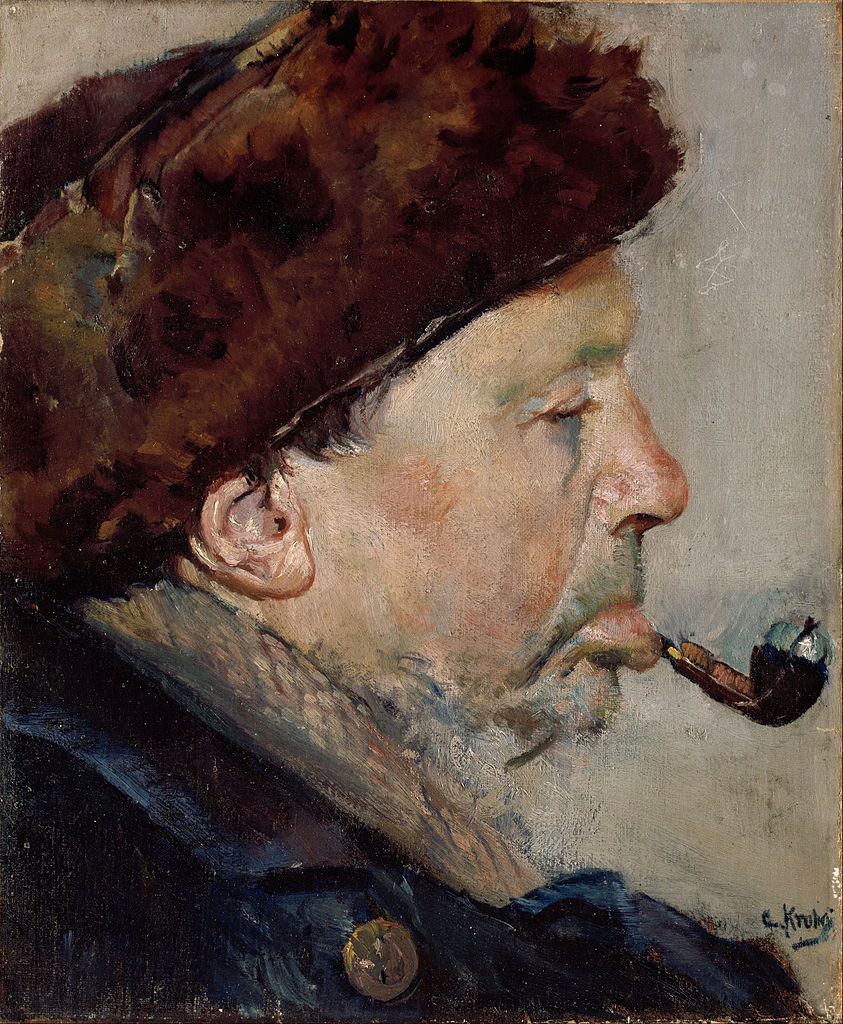 Niels Gaihede by Christian Krohg,A3(16x12")Poster