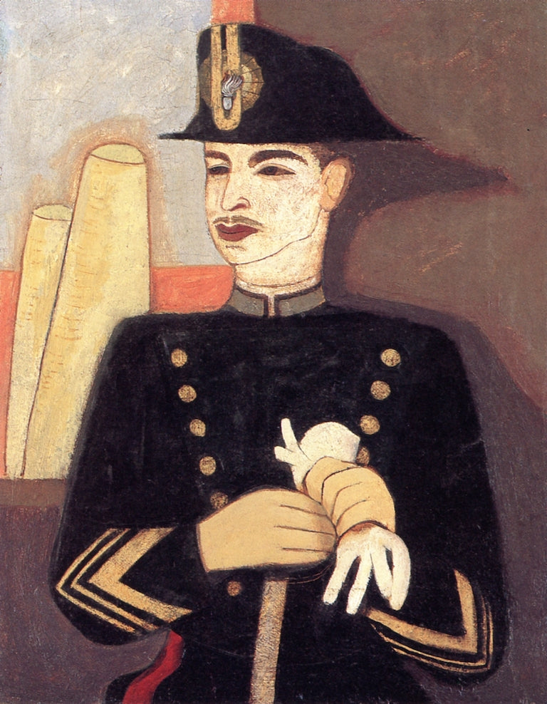 Policeman in Rome by Felix Nussbaum,16x12(A3) Poster