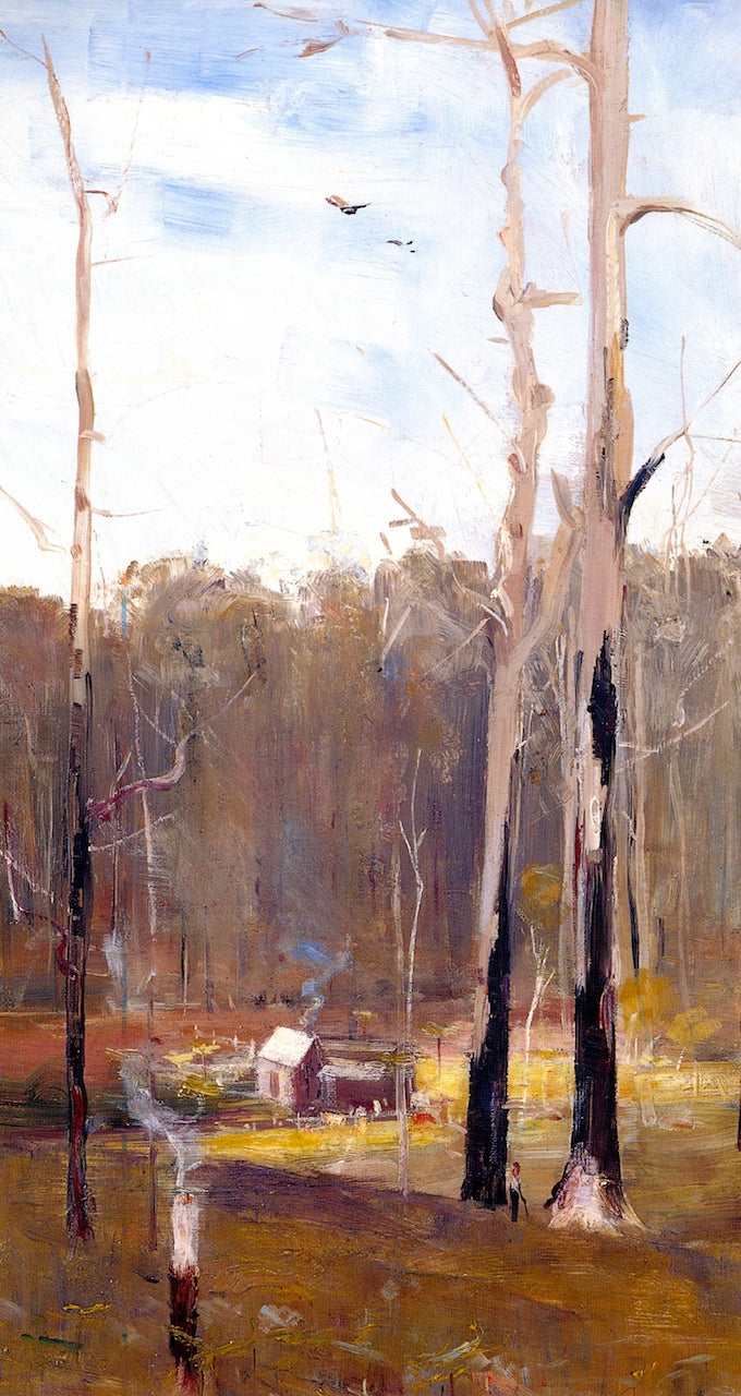 A Primeval Clearing, Gembrook by Sir Arthur Streeton,A3(16x12")Poster
