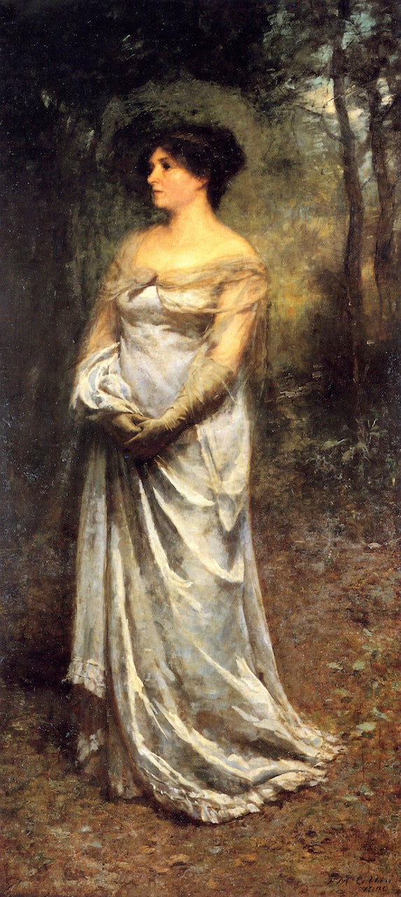 (possibly a Portrait of Mrs. McCubbin) by Frederick McCubbin,A3(16x12")Poster