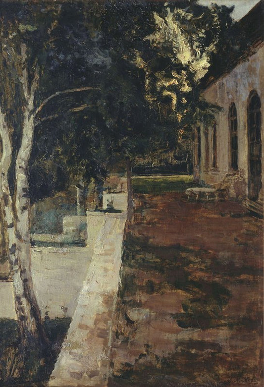 A House by Mikhail Mamontov,A3(16x12")Poster