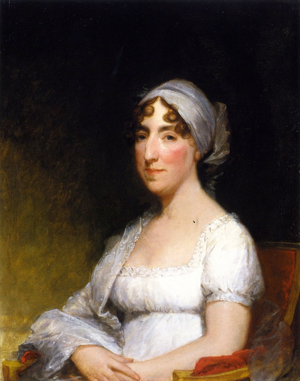 Eliza Judah Myers, vintage artwork by Gilbert Stuart, 12x8" (A4) Poster