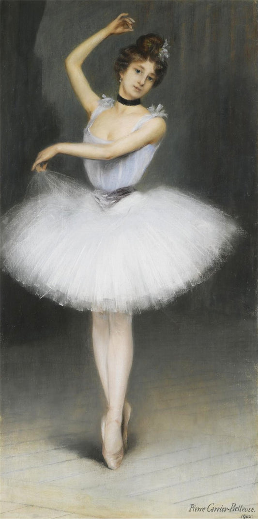 A Ballerina by Pierre Carrier-Belleuse,A3(16x12")Poster