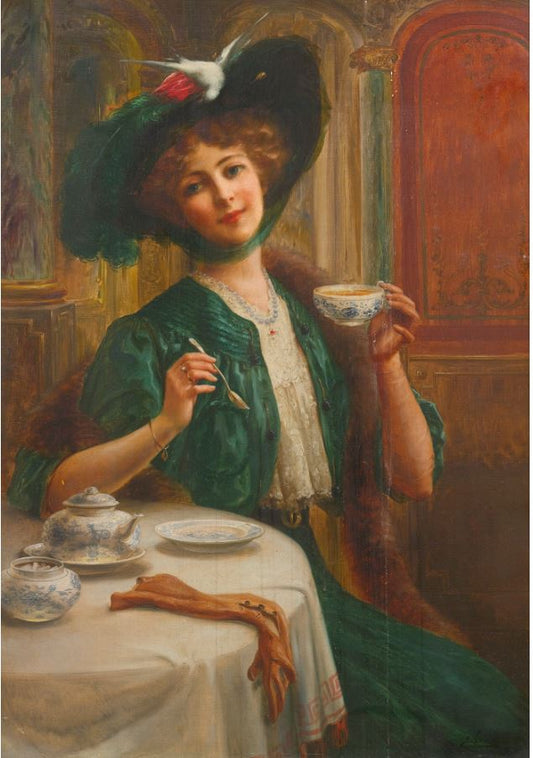 Style and Grace, vintage artwork by Emile Vernon, 12x8" (A4) Poster