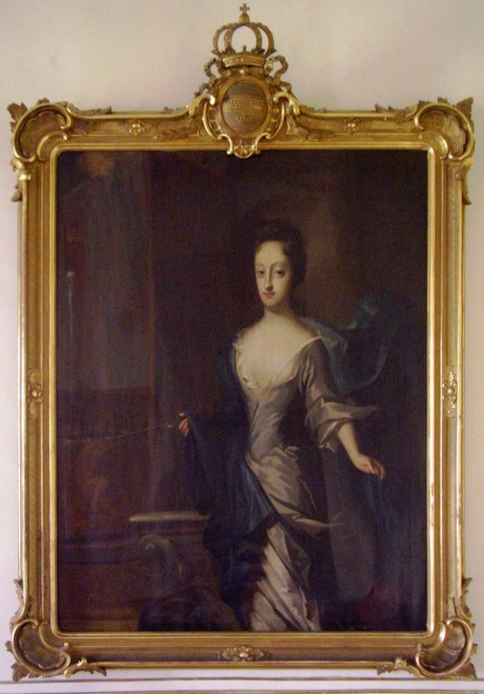 Ulrika Eleonora of Sweden, vintage artwork by David von Krafft, 12x8" (A4) Poster