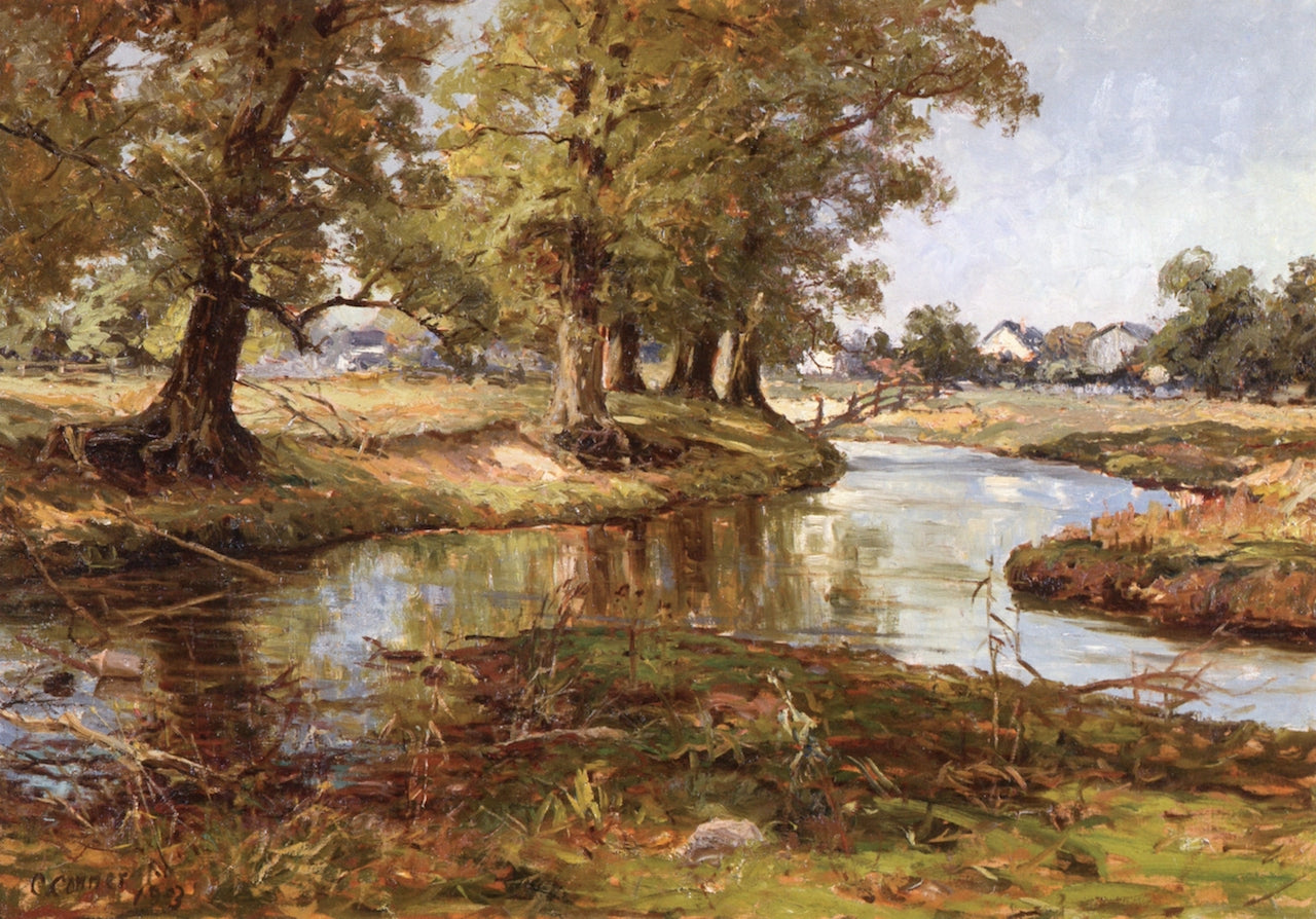 Quiet Morning in September by Charles Connor,A3(16x12")Poster