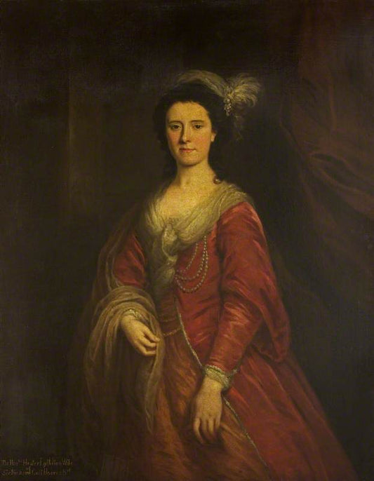 Henrietta Boyle, vintage artwork by William Hoare, 12x8" (A4) Poster