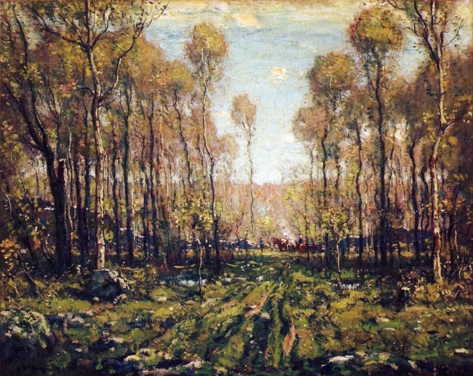 The Forest Road, Early Spring by Henry Ward Ranger,A3(16x12")Poster