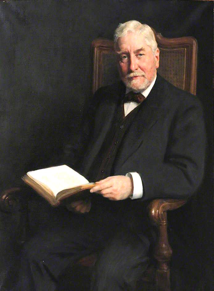 Edward Clodd, vintage artwork by John Maler Collier, 12x8" (A4) Poster