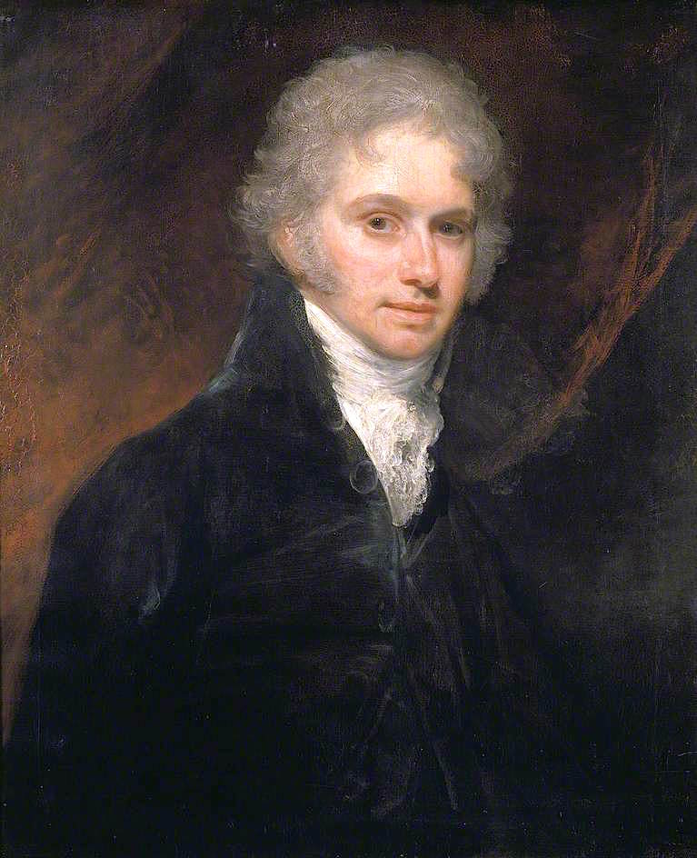 Charles Small Pybus, vintage artwork by Sir William Beechey, 12x8" (A4) Poster