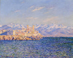 Antibes, Afternoon Effect, vintage artwork by Claude Monet, 12x8" (A4) Poster