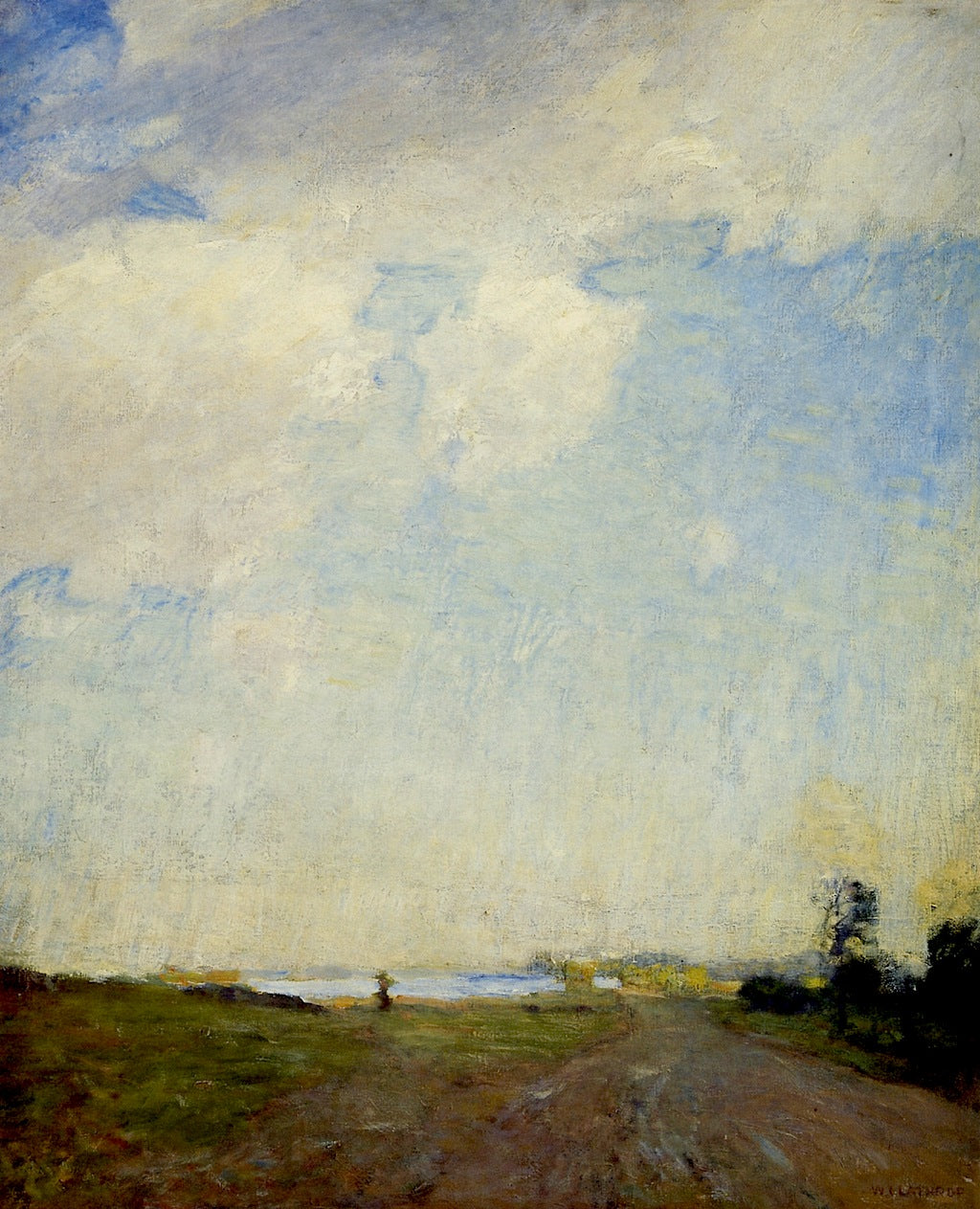 Sunshine after Rain by William Langson Lathrop,A3(16x12")Poster