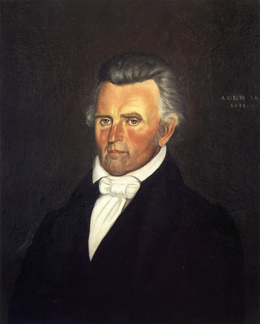 Dr. John Sappington, vintage artwork by George Caleb Bingham, A3 (16x12") Poster Print