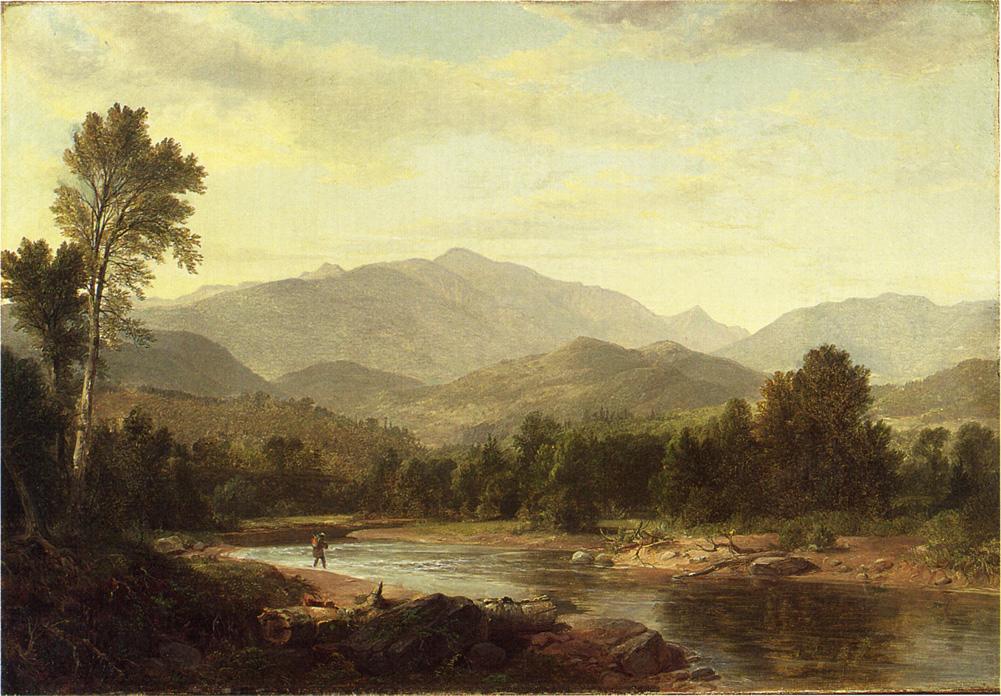 Mount Washington, vintage artwork by Asher Brown Durand, A3 (16x12") Poster Print