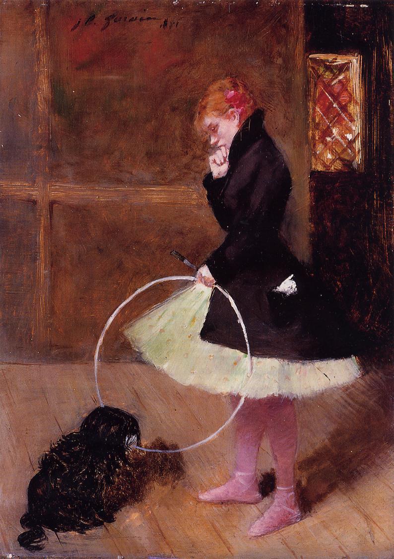 Dancer with a Hoop by Jean-Louis Forain,A3(16x12")Poster