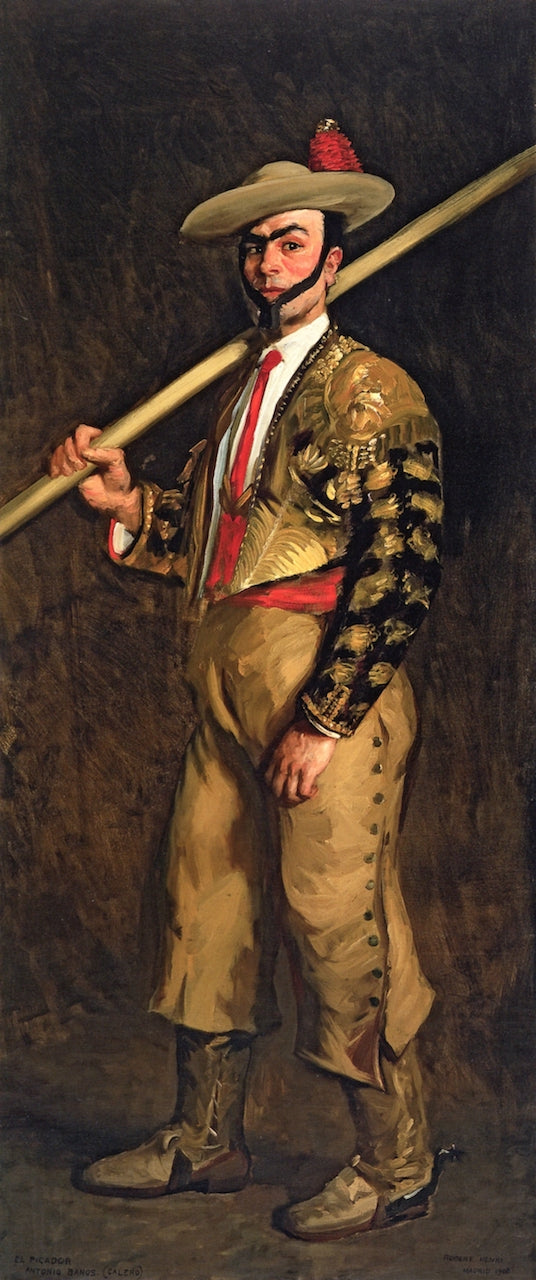 El Picador (Antonio Baños Calero) by Robert Henri,A3(16x12")Poster