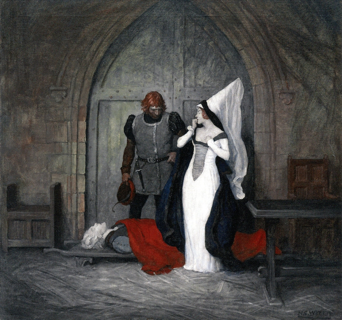 esterday in the Governor's... by Newell Convers (N.C.) Wyeth,16x12(A3) Poster