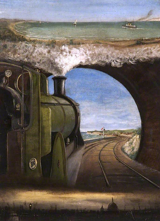 Steam Locomotive No.310, vintage artwork by Herbert William Garratt, 12x8" (A4) Poster