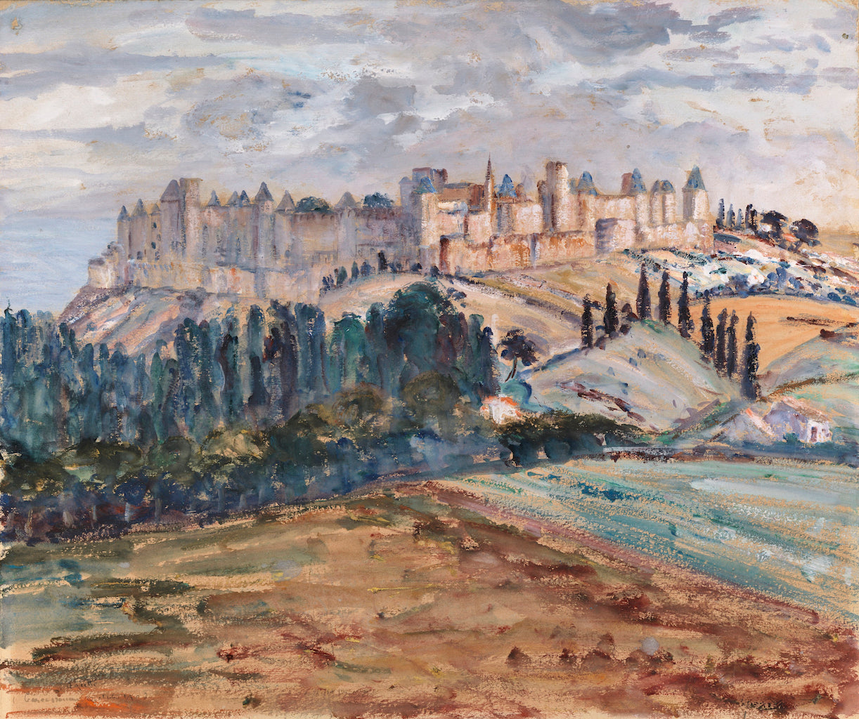 Ancient Castle by Georgette Agutte,A3(16x12")Poster