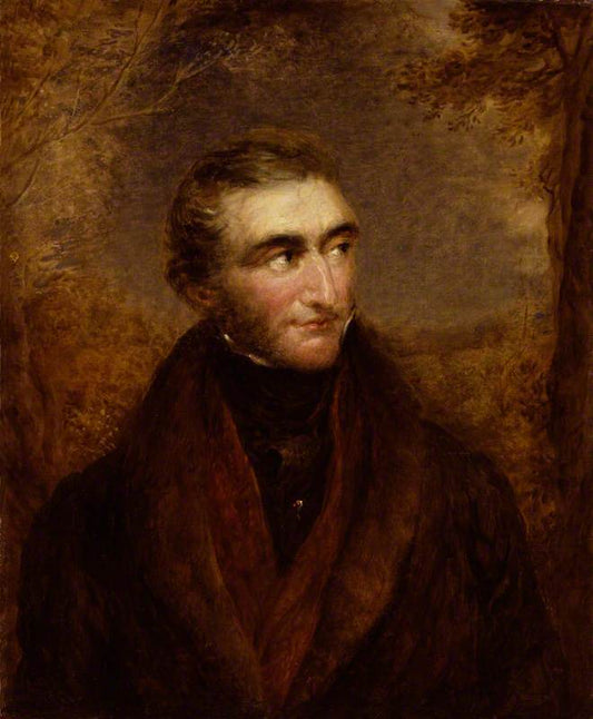 Joseph Mallord William Turner, vintage artwork by John Linnell, A3 (16x12") Poster Print