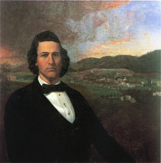 Joseph Francis Foard, vintage artwork by Samuel M. Shaver, A3 (16x12") Poster Print