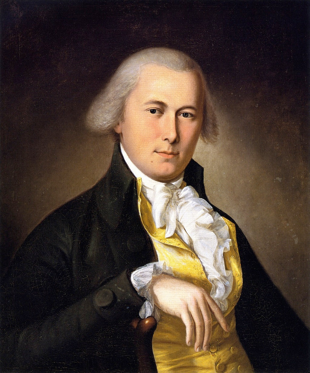 Samuel Allen, vintage artwork by James Peale, 12x8" (A4) Poster
