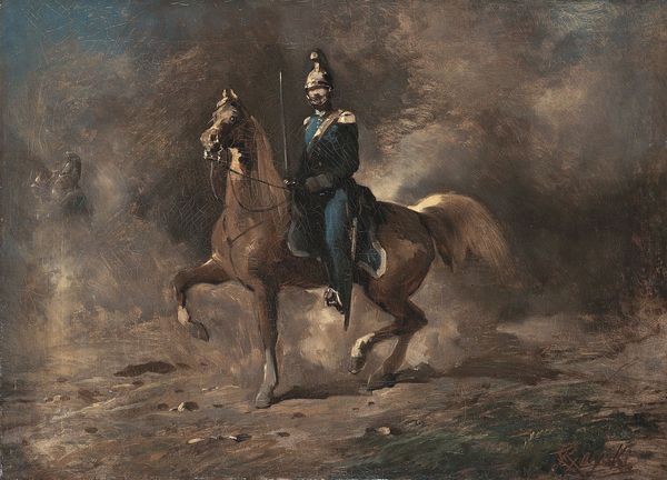 The Military, vintage artwork by Ferdinand von Rayski, A3 (16x12") Poster Print