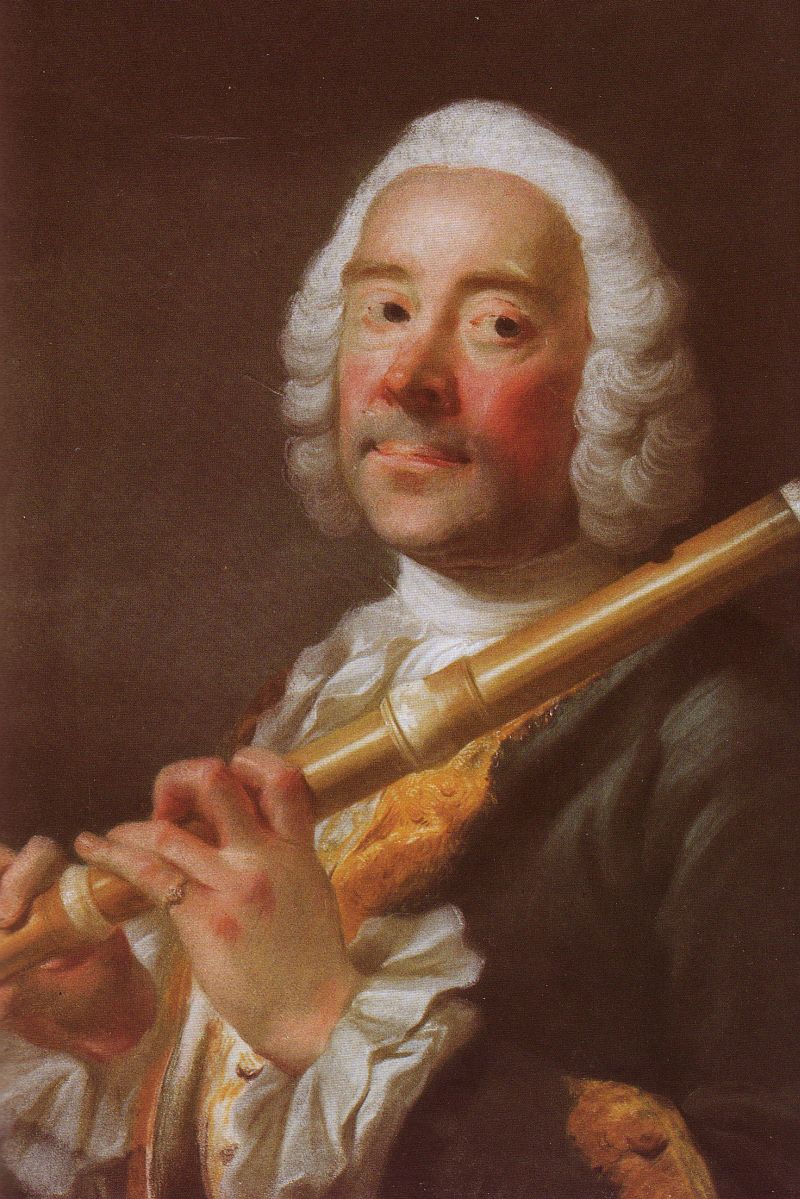 Portrait of Jakob Friedrich Kleinknecht, German Musician, vintage artwork by Alexander Roslin, 12x8" (A4) Poster