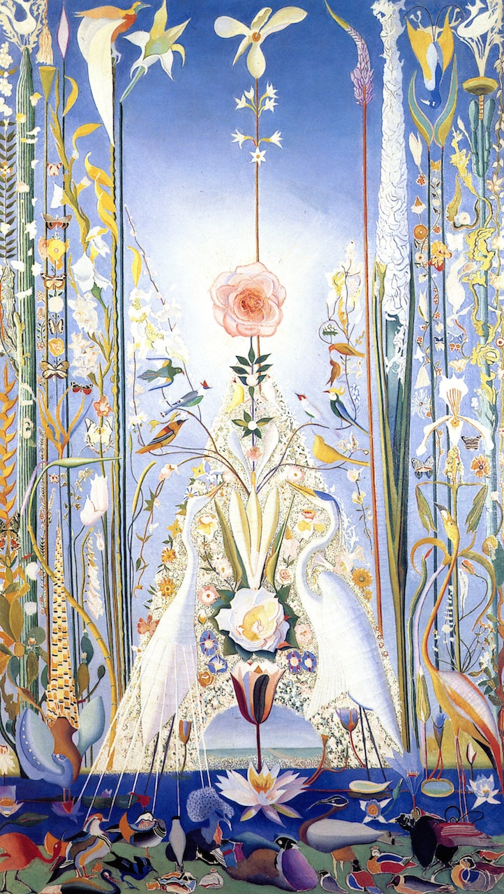 The Apotheosis of the Rose by Joseph Stella,16x12(A3) Poster