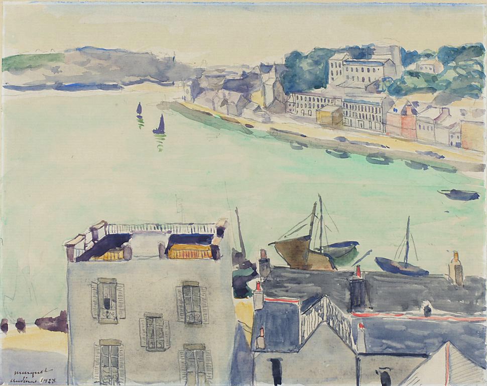 Audierne by Albert Marquet,16x12(A3) Poster