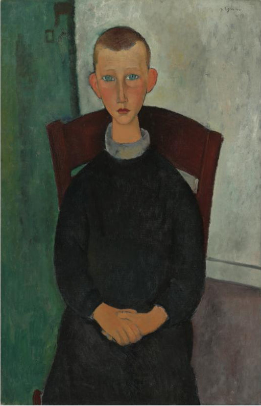 The Concierge's son, vintage artwork by Amedeo Modigliani, 12x8" (A4) Poster