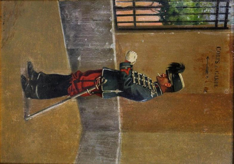 French Soldier by Jules Monge,A3(16x12")Poster