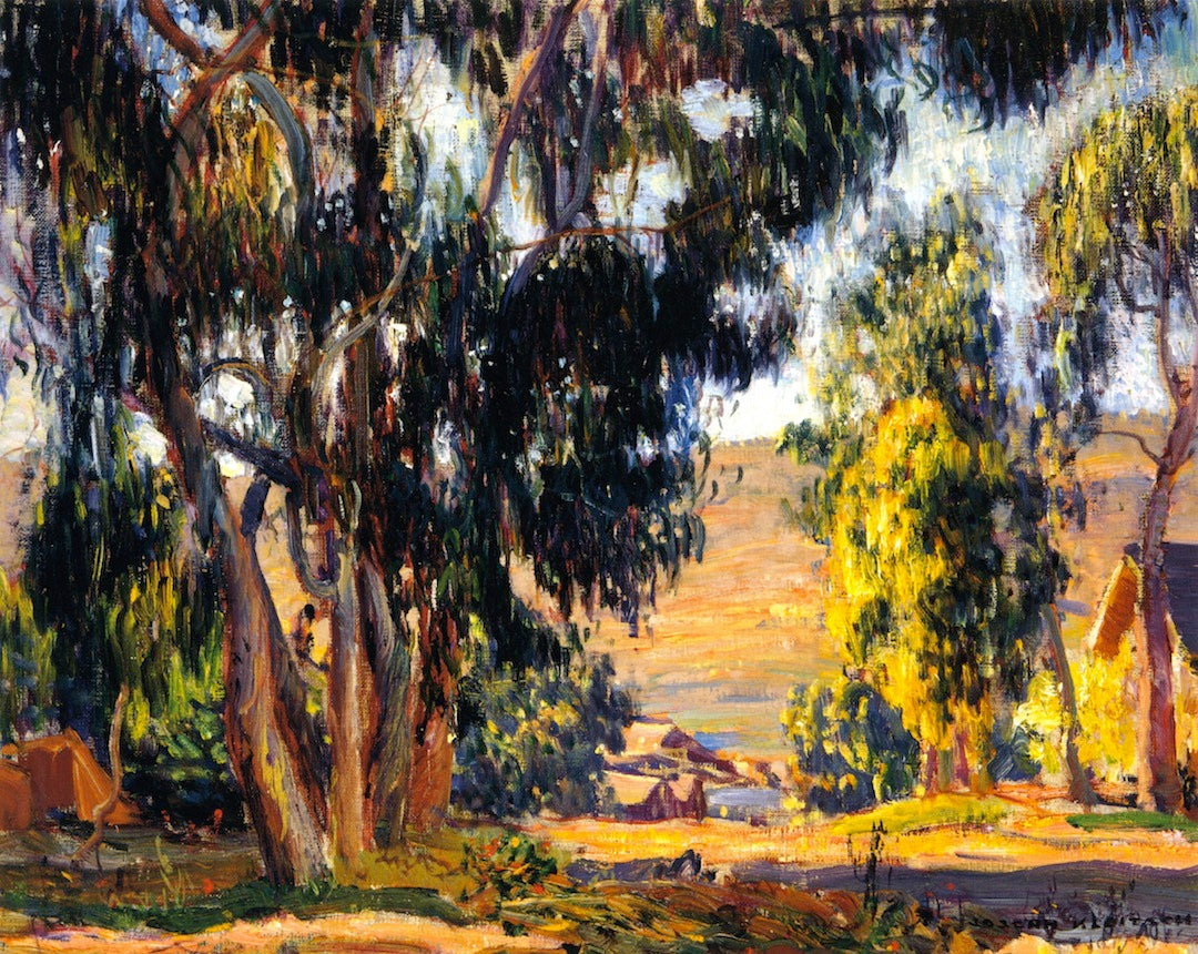 First Street at Legion Street, vintage artwork by Joseph Kleitsch, 12x8" (A4) Poster